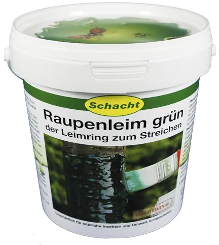 Schacht Raupenleim Grün 1kg Eimer