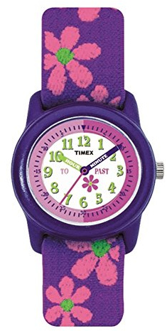 Timex Time Machines T89022 Kinder-Armbanduhr, elastisches Gewebeband, 29 mm