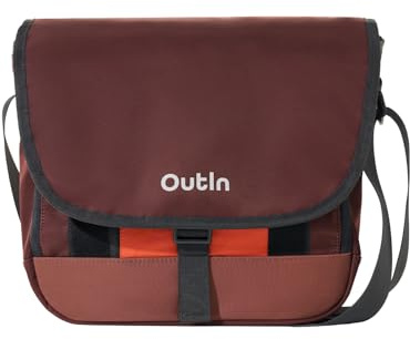 OutIn Flex Messenger Bag, Nylon Schultertasche und Reise Umhängetasche für Damen und Herren, Kompatibel Mino, Nano und Fino