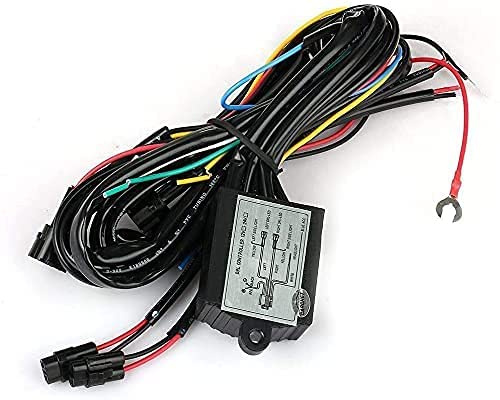 ESLOYSUN DRL-Controller Kabelbaum Universal LED Tagfahrlicht 12V Automobil Relais Steuerschalter für Auto Auto Automatische Ein/Aus Controller Modul Relais