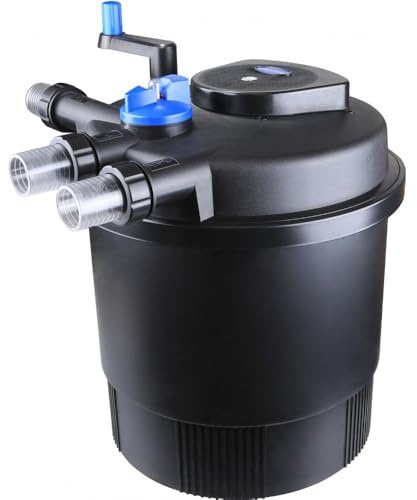AquaOne CPF 20000 Bio Druckteichfilter 40000l Teichfilter Bachlauf inkl.36 Watt UVC Klärer Druckfilter Bachlauf UVC Lampe Klar