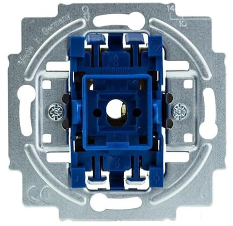 Busch-Jaeger 2000/6 US Wechselschalter Wippschalter UP-Einsatz Aus- und Wechselschaltung (Thermoplast)