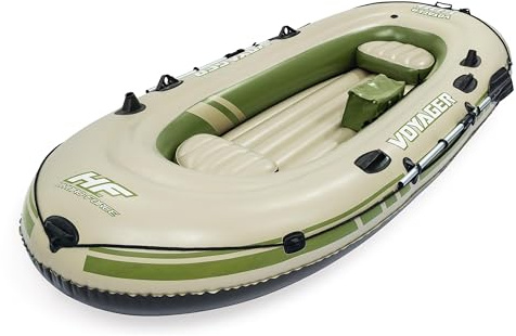 Bestway Hydro-Force™ Schlauchboot-Set, Voyager 500, 348 x 141 x 48 cm, für 3 Personen