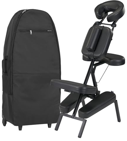 Master Massage Apollo Mobil Klappbar Massagestuhlpaket mit Tragetasche