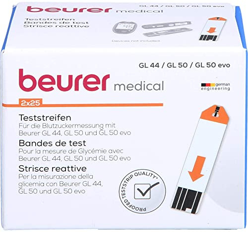 BEURER GL44/GL50 Teststreifen 50 St Teststreifen