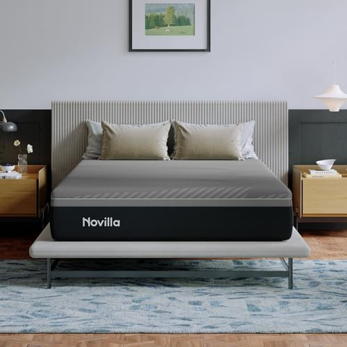 Novilla Airflow Matratze 180x200cm, 30cm Höhe, H3 mittelfest | Ergonomische Unterstützung 7-Zonen Kaltschaummatratze, Gel-Memoryschaum, Atmungsaktiv Kühlbezug & waschbar, OEKO-TEX®
