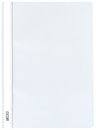 herlitz Schnellhefter A4, Kunststoff, weiß, 10 Stück