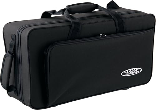 Classic Cantabile Leichtkoffer für Trompete mit Pumpventilen, 5 x 23 cm | Lightcase für alle gängigen Trompeten mit Perinet-Ventilen, Für Trompeten bis 125 mm-Schallstück geeignet, 5 x 23 cm, 5 kg