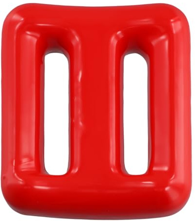 Povxlum Tauchgewichte für Gerätetauchen, Gewichtsgürtel, Beschichtetes Blei, Tauchgewichte, Beschichtete Tauchgewichte, Tauchgürtelgewichte 1500 G, Rot