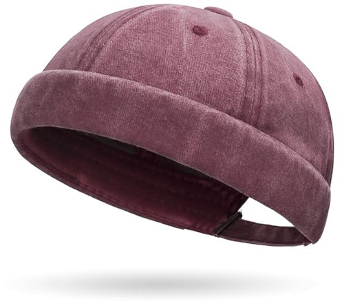 Cotton Docker Cap Seemannsmütze Hafenmütze Sommer Docker Cap Quick Drying Cap Ohne Schirm Schnelltrocknend Seemannsmütze Fisherman Beanie
