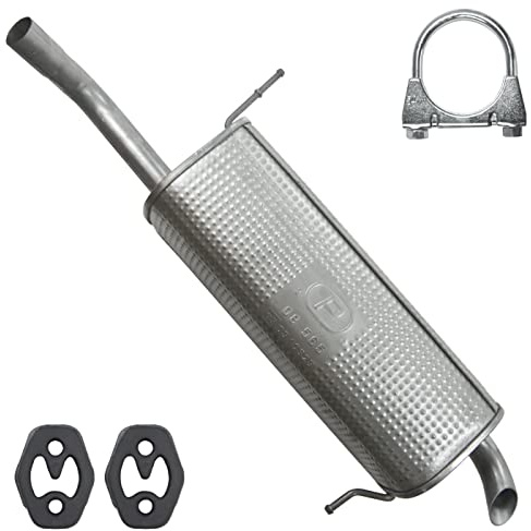 Polmo Endschalldämpfer Auspuff Endtopf für Ford Fiesta 6 VI MK6 Schrägheck 1.25 1.4