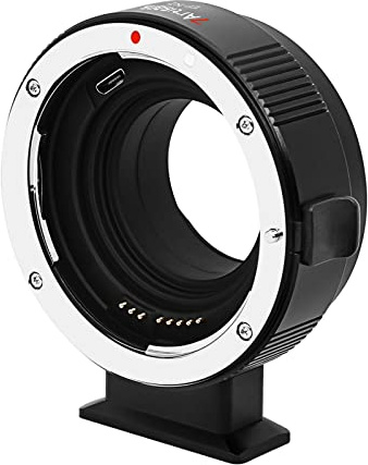 7artisans EF-FX Objektivadapter Autofokus Objektiv Speedbooster Konverter Ring kompatibel mit Canon EF/EF-S Mount Objektiv, Sigma Objektiv und Fuji X-Mount