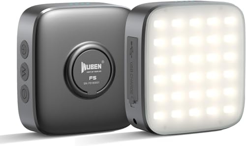 WUBEN F5 Campinglampe Aufladbar, LED Campinglampe, Camping Licht, USB Aufladbar Campingleuchte, 5200mAh, 3 Lichtmodi, IP64 Wasserdicht, 500 Lumen für Outdoor, Zelt, Wandern, Notfall