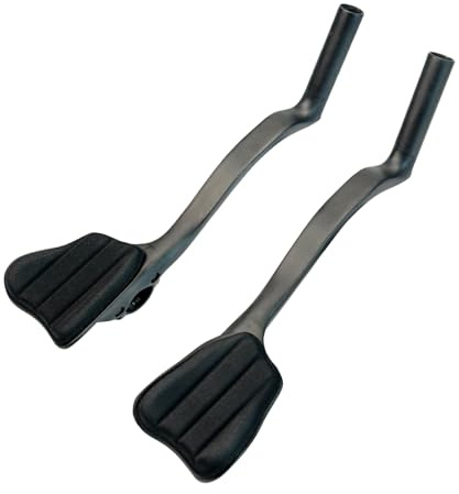 Carbon TT Aufsatz Triathlon Zeitfahren Lenkeraufsatz 31,8 mm 38cm Lange UD Matt Aerodynamisch T700/T800 Kohlefaser Ultraleicht 230g