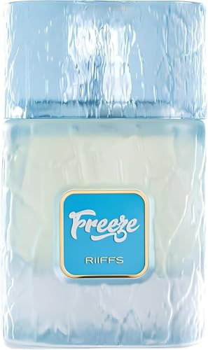 Riiffs Perfumes Freeze, Frisch, Icy, Musky, langanhaltender Duft, Unisex, 100 ml