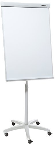 Dahle 96003 Bürotechnik Team Flip-Chart mit Ablageschale (Größe 68 x 99 cm) grau