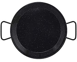 Metaltex - Paella-Pfanne, emaillierter Stahl, 2 Portionen, 26 cm