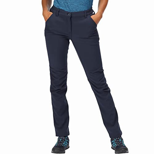 Regatta Damen-Fenton-Softshell-Wanderhose mit warmem, gewebtem Stretch-Softshell-Gewebe, perfekt zum Wandern, Spazierengehen und für Outdoor-Aktivitäten