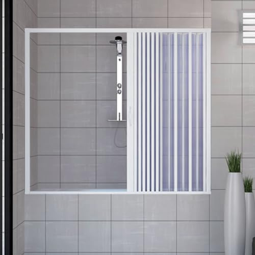ROLLPLAST PINTO PVC Badewannefaltwand 170 cm mit seitlicher Öffnung Mod. Nina