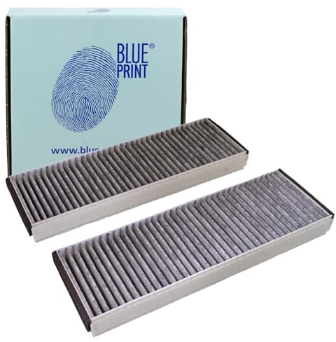 Blue Print ADV182515 Innenraumfiltersatz, 1 Stück | ADV182515 Kompatibel mit A6 Allroad C6 (4FH),A6 C6 (4F2),A6 C6 Avant (4F5),R8 (422, 423),R8 Spyder (427, 429),XL1 (6Z1)