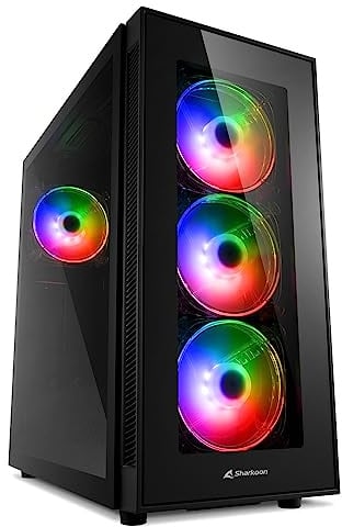 Sharkoon Tg5 Pro Rgb Midi Tower Nero (sharkoon Tg5 Pro Rgb - Tower - Atx)