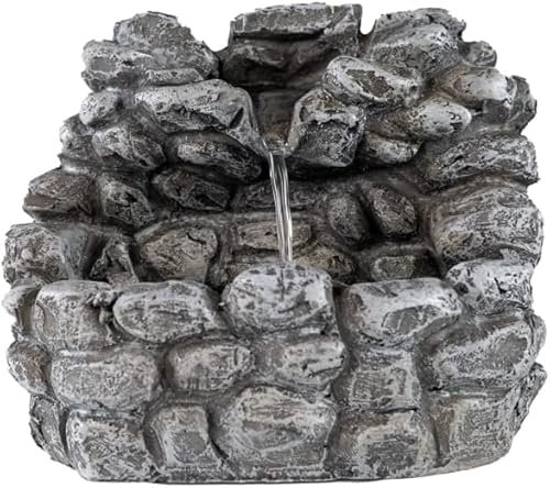 Holyhome Krippenbrunnen aus Harz 15 x 15 x 10 cm (5,90 x 5,90 x 3,93 Zoll) Massi-Effekt
