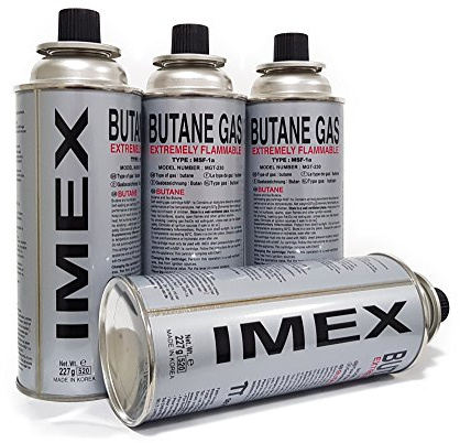 IMEX Gaskartuschen 227g MSF-1a – Hochwertiges Butan-Gas für Campingkocher & mehr