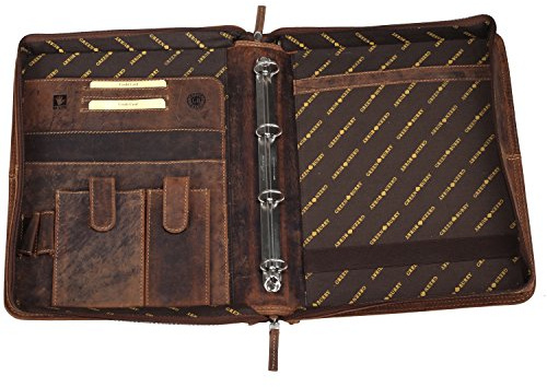Greenburry Vintage Schreibmappe braun