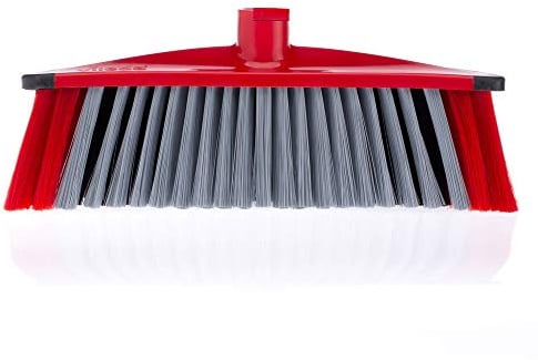 Vileda 3Action Besenkopf, Ersatz Besenkopf mit innovativer DREI-Borsten-Technologie, 1er Pack