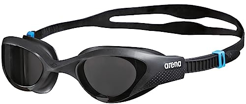 ARENA The One Unisex-Schwimmbrille für Erwachsene, Schwimmbrille mit Großen Gläsern, Anti-Beschlag und UV-Schutz, Selbstjustierender Nasensteg, Orbit-Proof-Dichtungen