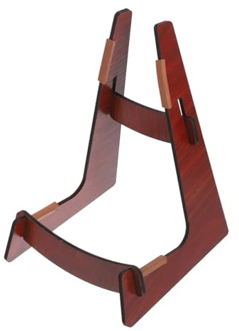ifundom Stabiler Gitarrenständer für Ukulele und Gitarre mit Kreativem Design Leicht zu Tragen für Auftritte und Zuhause