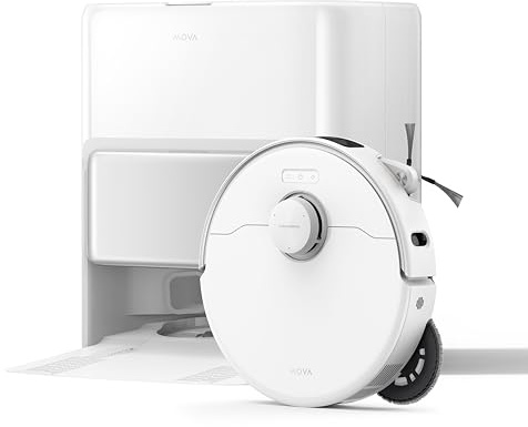 MOVA P50 Ultra Saugroboter mit flexiblem Wischmopp | 19.000 Pa Saugkraft, Ecken- und Kantenreinigung, automatische Reinigung von Wischmopp und Waschbrett bei 75 ℃