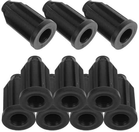 iplusmile Rollenhülse Für Lenkrollen 10 Stück Möbel Caster Stecknuss Hülsen Ersatz Laufrollenbuchse Stabile Montage Für Möbel-Zubehör 1.71X1.00X1.00In