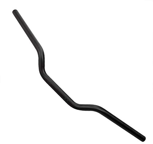 Motorradlenker 7/8 , 22mm Retro Lenker (Schwarz)