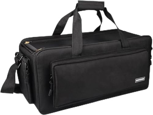 Bodyguard Jupiter XXXL Videotasche für Foto & Videokamera, Fototasche groß | Foto und Videokamera Tasche Variable Inneneinteilung mit 9 Fächern für Kameraausrüstung, Equipment, Ausrüstungstasche
