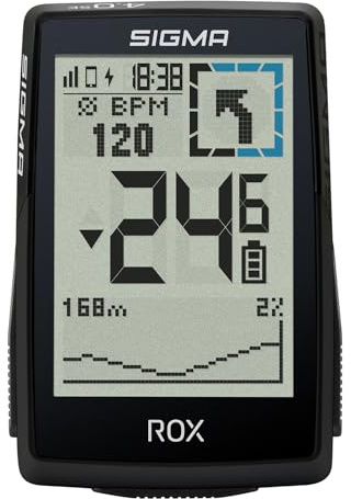 SIGMA ROX 4.0 SE| Special Edition |Fahrradcomputer kabellos GPS & Navigation inkl. OVERCLAMP Butler | Outdoor GPS Navigation mit Höhenmessung | Farbe Schwarz | E-Bike kompatibel