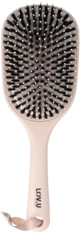 PARSA Beauty LOV.U Entwirrbürste Wet & Dry (Rosa) | Haarbürste mit Multi-Flexible-Nylonpins und Wildschweinborsten, Haar Bürste, Haarbuerste, Hair brush women, Hey Lovely