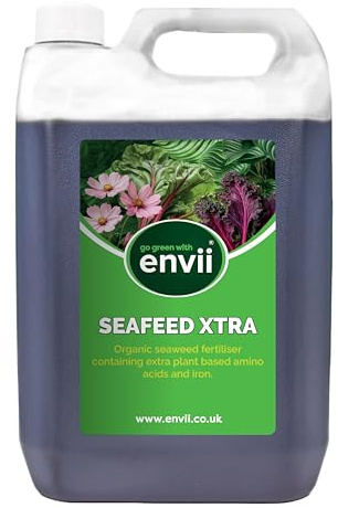 Envii Seafeed Xtra – Premium bioaktiver Seetang-Flüssigdünger und Wachstumsbeschleuniger (5L)