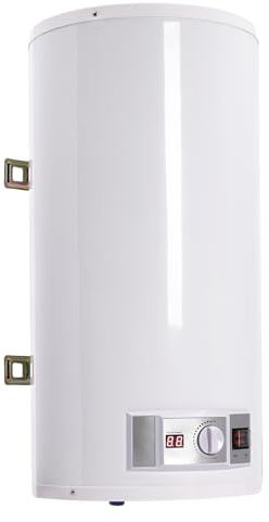 Elektrospeicher Warmwasserspeicher Wasser Boiler Elektroboiler Elektro Wasserbereiter Wasserboiler Bad Kit WandhäNgend Anticalc Emaillierter InnenbehäLter Warmwasserboiler Heizung Speicher 220V (50L)