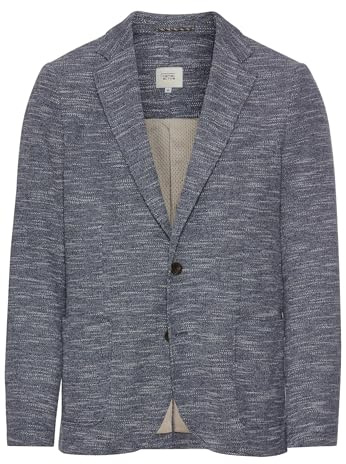 camel active Herren Jersey Sakko mit 2-Knopf-Verschluss Dunkelblau, menswear-60