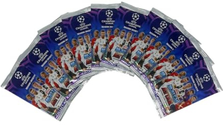 10x Topps UCL Match Attax 2017/18 Trading Card Collection Booster Pack (10 sealed packs)