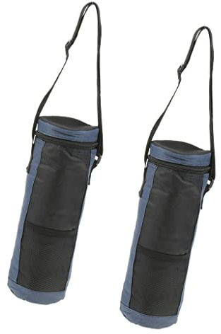T TOOYFUL 2 Stücke 2L Flaschenkühltasche Picknick Festival Outdoor Getränke Wein Champagner Träger