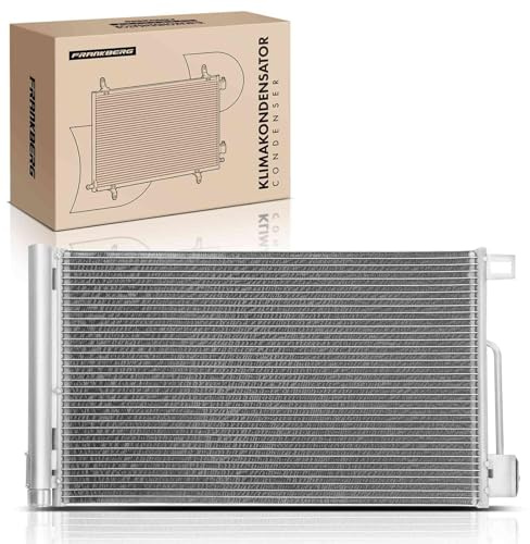 Frankberg Kondensator Klimaanlage 13310103 Kompatibel mit 4c | Kompatibel mit Corsa D S07, Bipper AA, Punto Kasten/Hatchback 199, Giulietta Kasten/Hatchback 940, Corsa E X15,Punto Evo 199