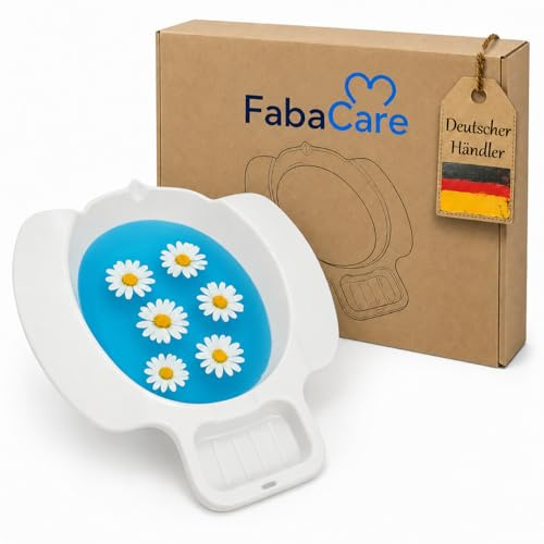 FabaCare Sitzbad & Bidet für Toilette 3,5 L mit Seifenablage