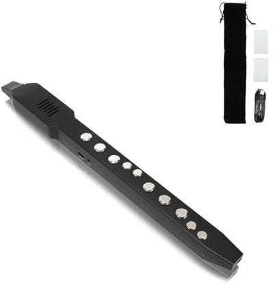 Saxophon, Digitales Blasinstrument, Wiederaufladbares Blasinstrument, elektronisches Blasinstrumenten-Set, Eingebauter 2-W-HiFi-Lautsprecher, mit 12 Begleitungen, für