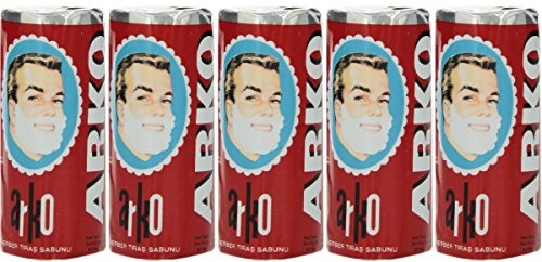 Arko 5 x Rasierseife, Cocoate, für Herren