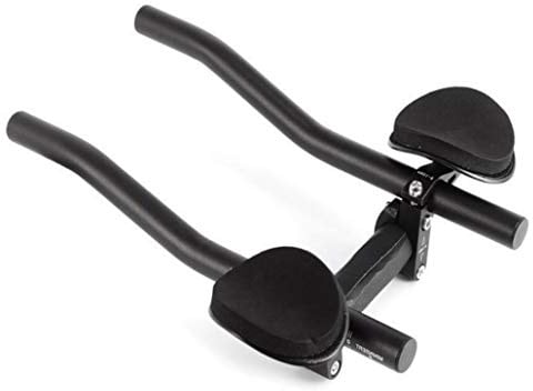 OFKPO Fahrrad Lenkeraufsatz Triathlon Lenker TT Fahrradstütze für Rennräder und Mountainbike (Schwarz)