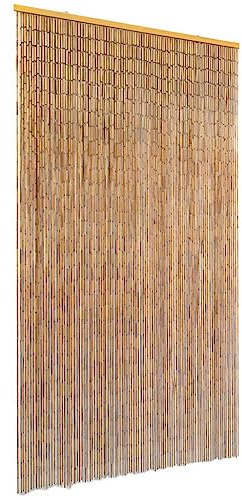 vidaXL Insektenschutz Türvorhang Bambus 100 x 200 cm