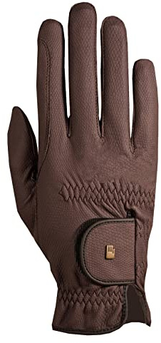Roeckl Sports Reithandschuh ROECK-Grip, 7 Farben, Größe 6-11 | Roeck-Grip® Synthetiksuede | atmungsaktiv & elastisch | griffig & feinfühlig | Touchscreen