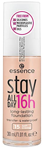 essence cosmetics stay all day 16h long-lasting Foundation 15